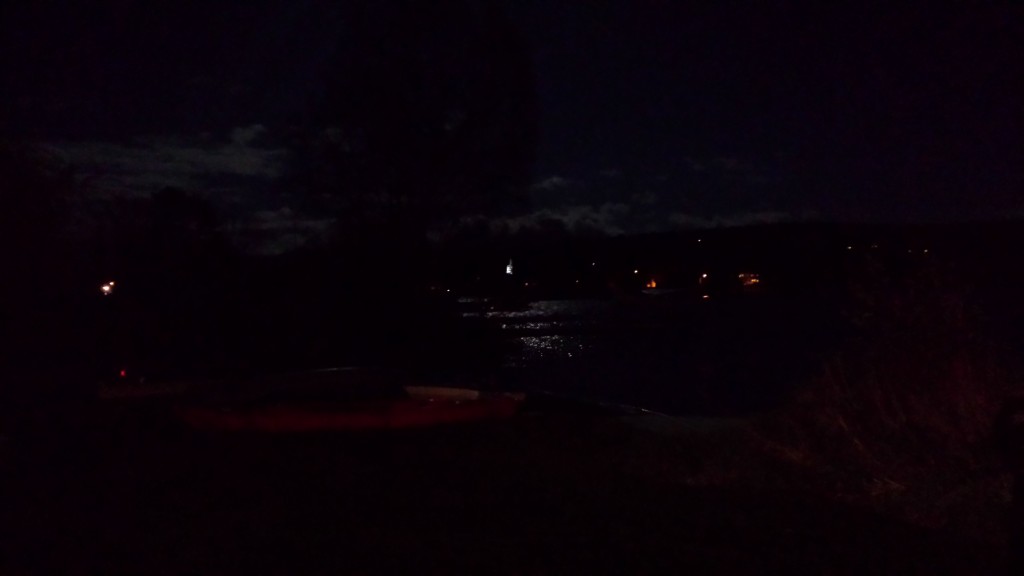 Rangeley Lake a noche